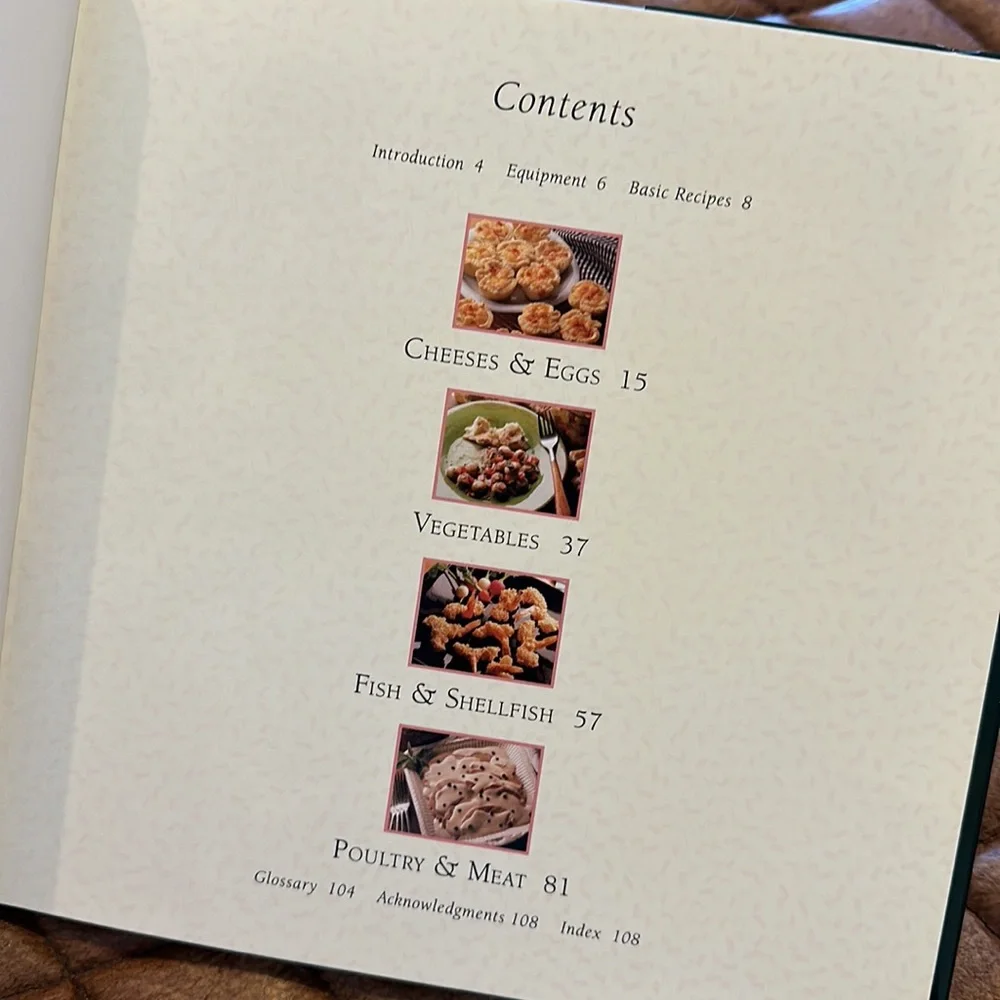 Williams Sonoma Hors d’Oeuvres cookbook